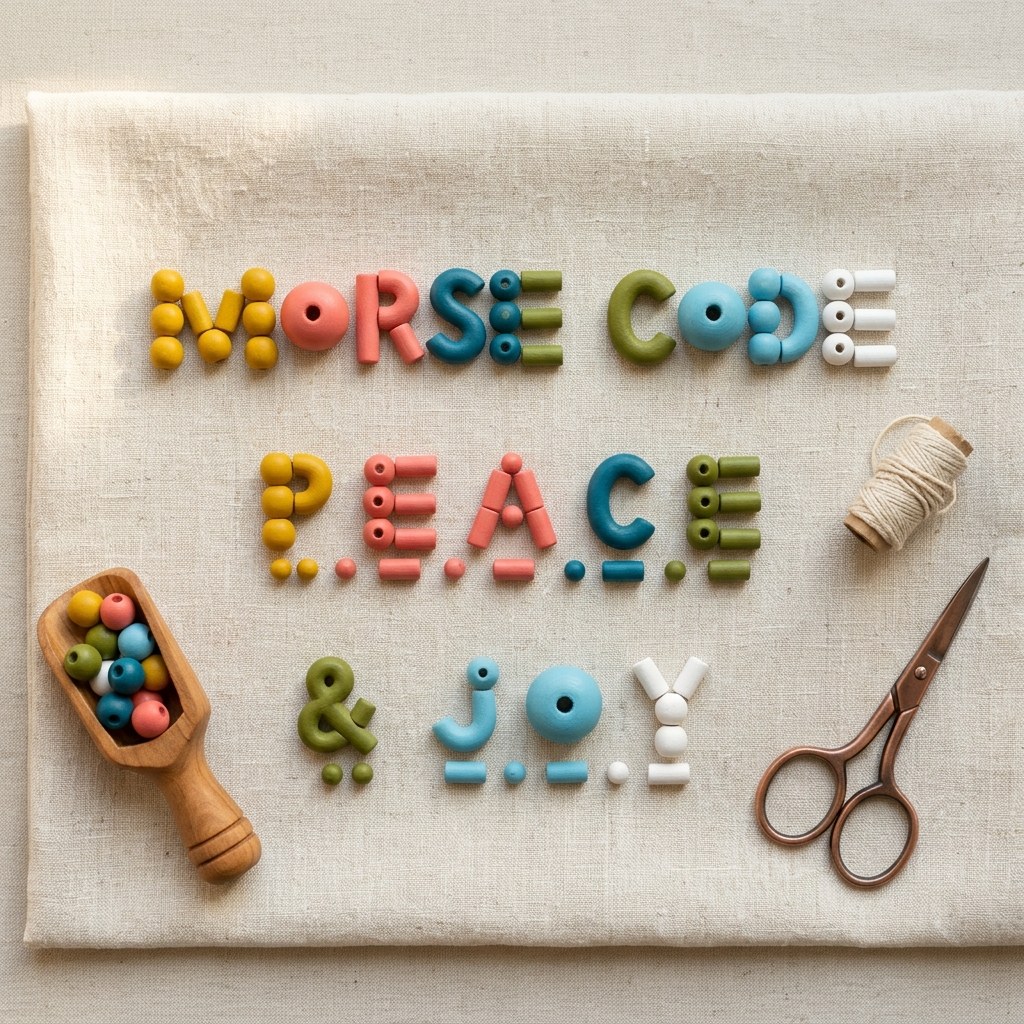 Children playing and practicing morse code for kids.